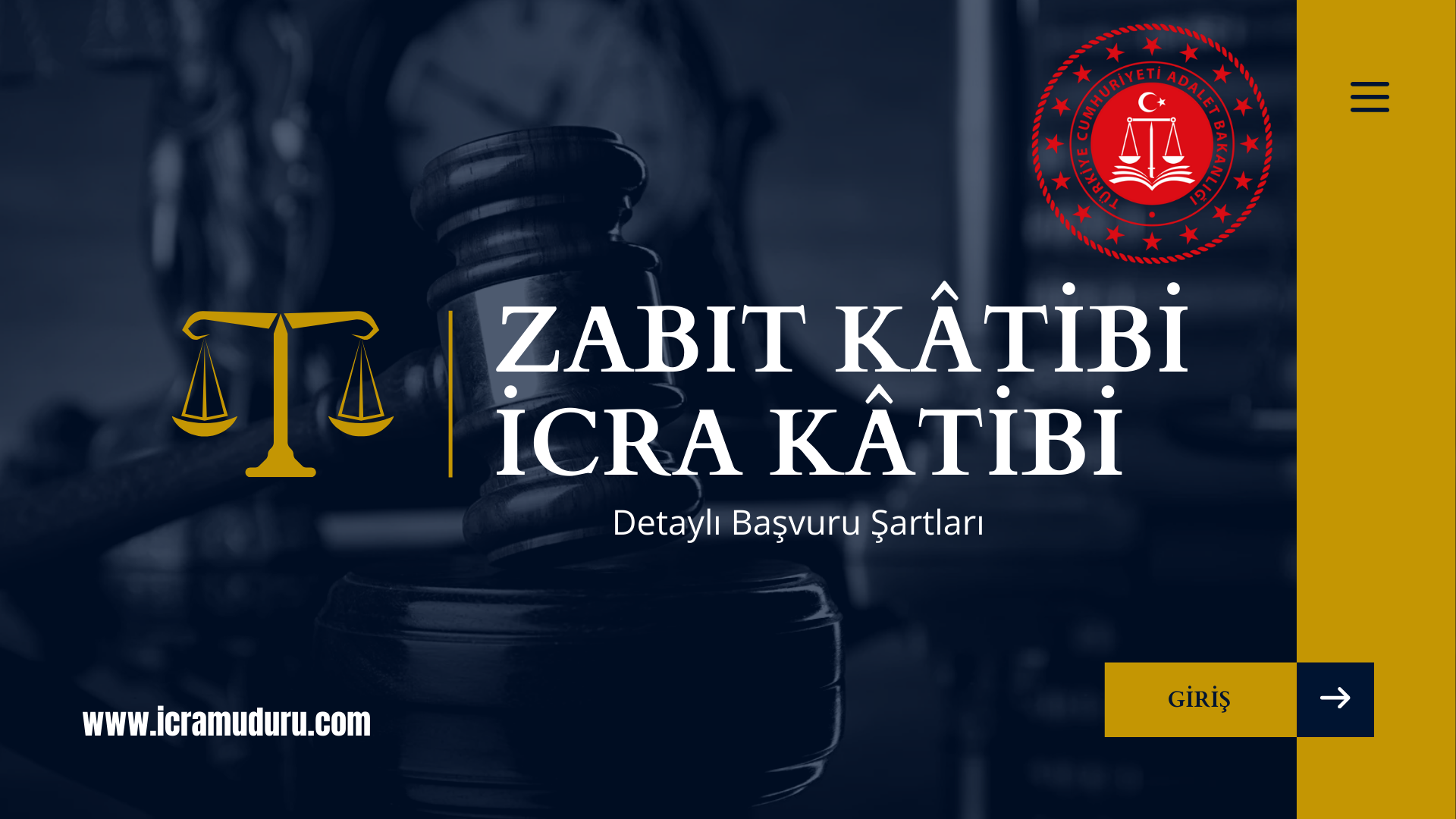 zabıt katibi ve icra katibi başvuru şartları