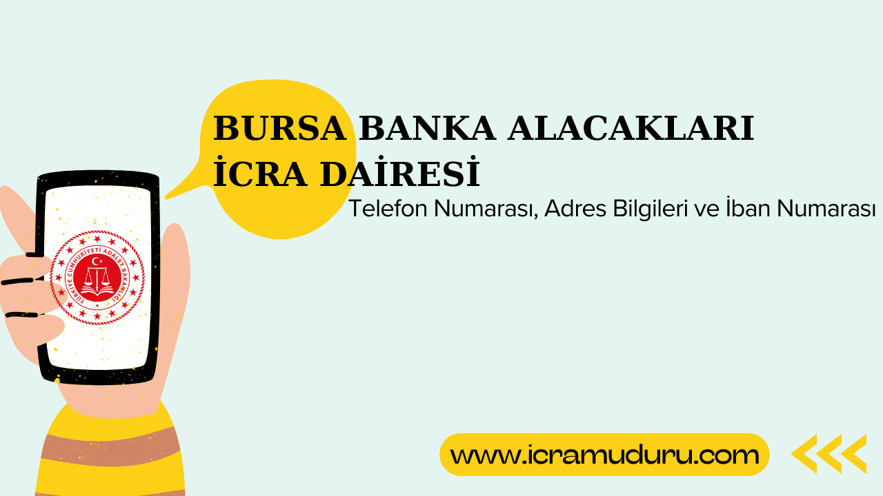 Bursa Banka Alacakları İcra Dairesi Adres ve Telefon Numarası