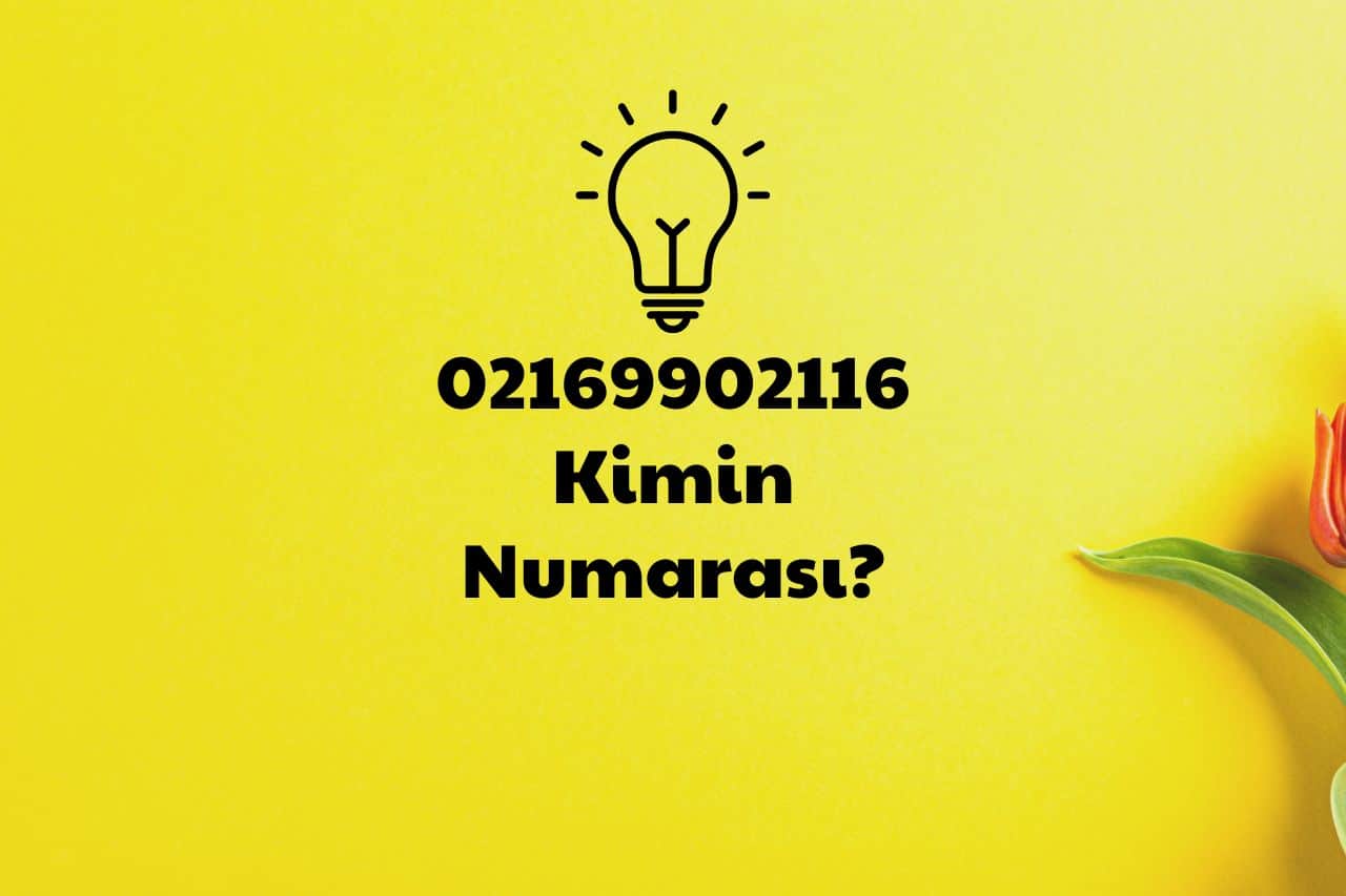 02169902116 Kimin Numarası? Dolandırıcı Mı?