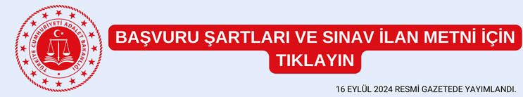 Başvuru şartları