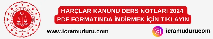 Harçlar Kanunu Ders Notları