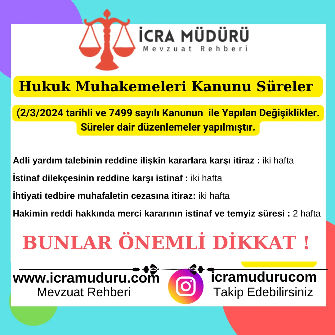 Hukuk Muhakemeleri Kanunu Ders Notları