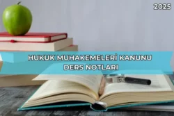 Hukuk Muhakemeleri Kanunu Ders Notları