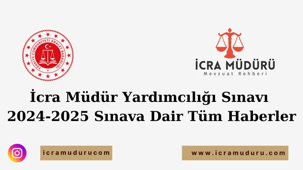 İcra Müdür Yardımcılığı Sınavı 2024