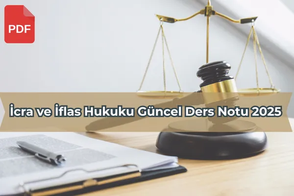 İcra ve İflas Hukuku Güncel Ders Notu 2025 – İcra Müdürü – Maaş, Sınav Rehberi, Minibüs Saatleri ve Aktüel Ürünler İcra ve İflas Hukuku Güncel Ders Notu 2025