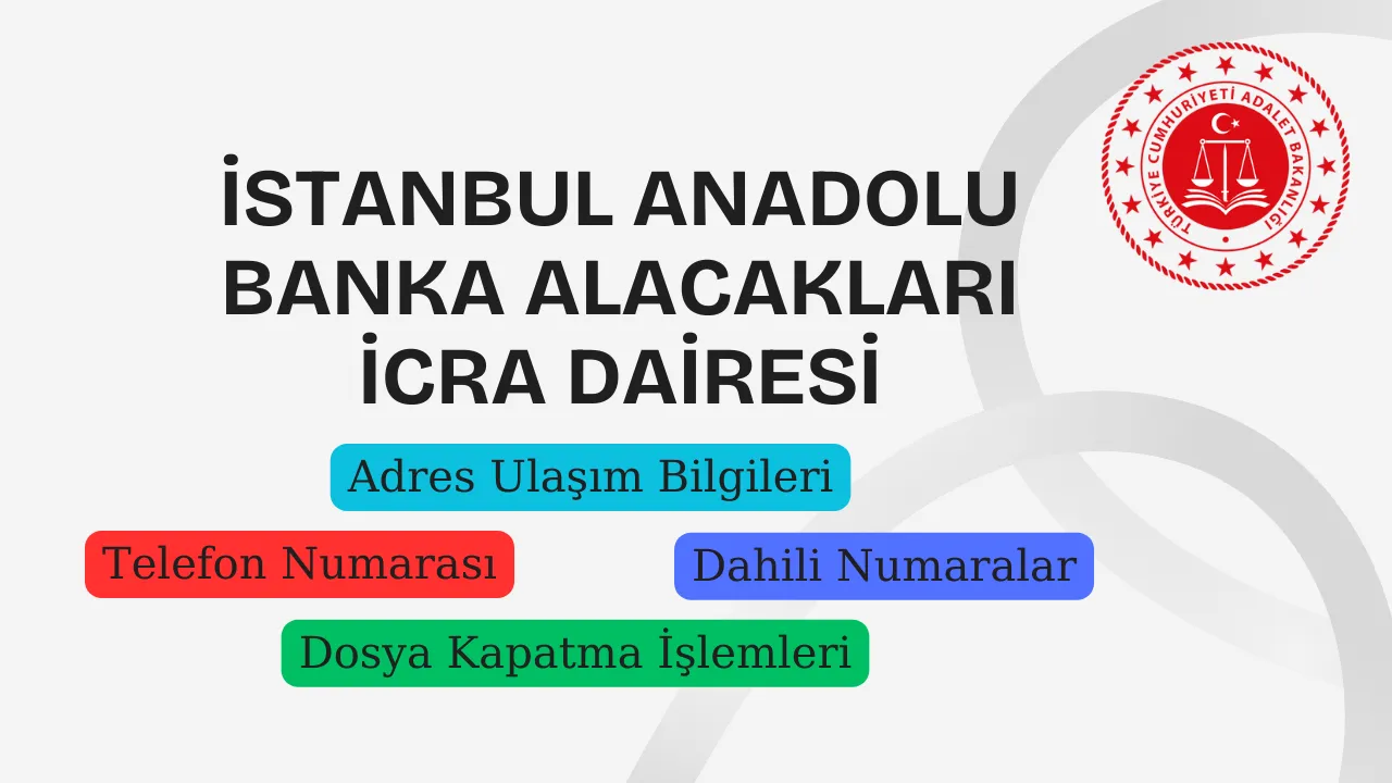 İstanbul Anadolu Banka Alacakları İcra Dairesi