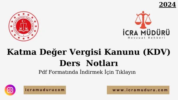 KDV Ders Notları 2024