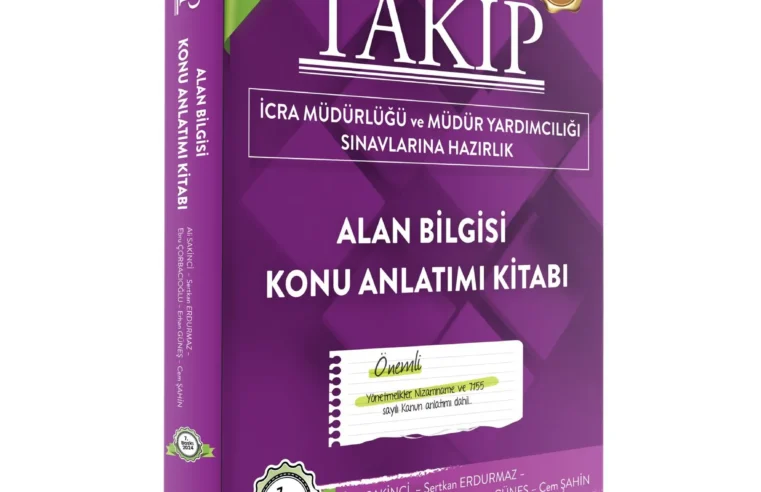 Takip – İcra Müdür ve İcra Müdür Yardımcılığı Sınavına Hazırlık Konu Anlatımı – 2024