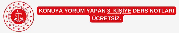 Ticaret Hukuku ve Kıymetli Evrak Ders Notları 2024