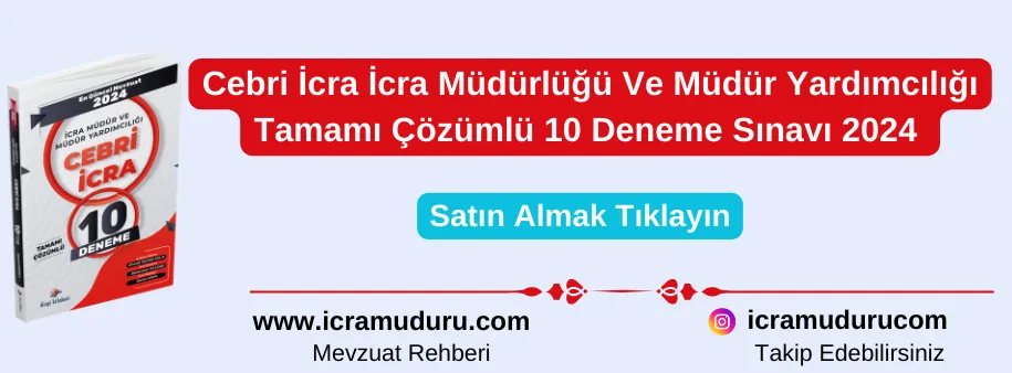 Cebri İcra Deneme Seti