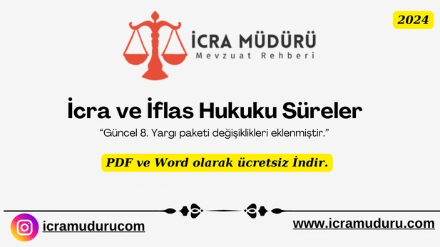 İcra ve İflas Hukuku Süreler