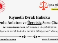 Kıymetli Evrak Hukuku Videolu Anlatım