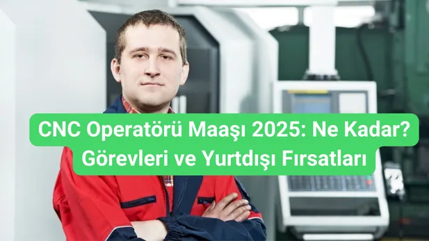 CNC Operatörü Maaşları 2025 Ne Kadar, Ne İş Yapar ?