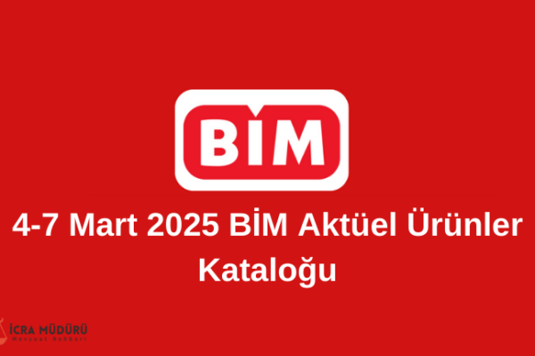 4-7 Mart 2025 BİM Aktüel Ürünler Kataloğu