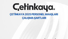 Çetinkaya 2025 Personel Maaşları