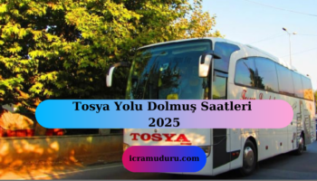 Tosya Yolu Dolmuş Saatleri 2025