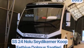 SS 24 Nolu Seydikemer Koop-Fethiye Dolmuş Saatleri