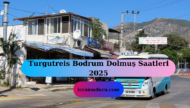 Turgutreis Bodrum Dolmuş Saatleri 2025