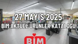 27 Mayıs 2025 Bim Aktüel Ürünler Kataloğu