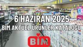 6 Haziran 2025 Bim Aktüel Ürünler Kataloğu