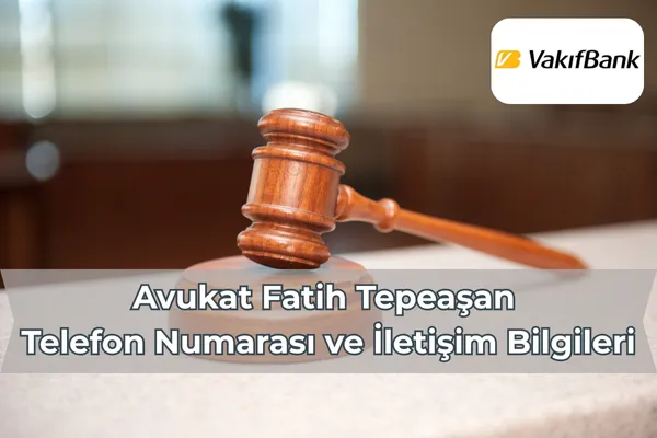 Avukat Fatih Tepeaşan Telefon Numarası ve İletişim Bilgileri – İcra Müdürü – Maaş, Sınav Rehberi, Minibüs Saatleri ve Aktüel Ürünler Avukat Fatih Tepeaşan Telefon Numarası ve İletişim Bilgileri