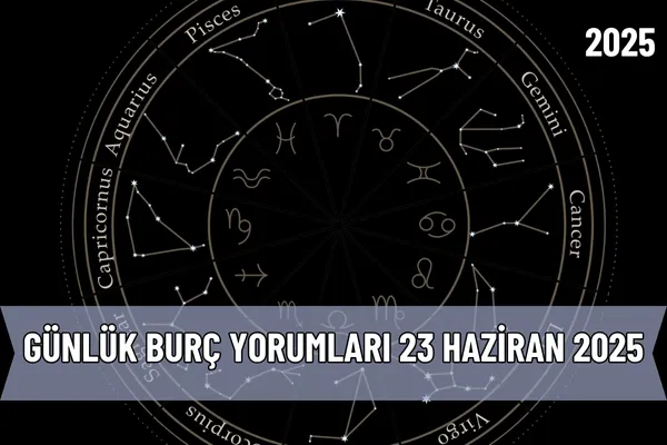 Günlük Burç Yorumları 23 Haziran 2025 – İcra Müdürü – Maaş, Sınav Rehberi, Minibüs Saatleri ve Aktüel Ürünler Günlük Burç Yorumları 23 Haziran 2025